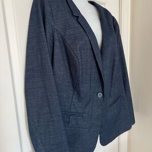 Women’s Classic Blue Lightweight Blazer